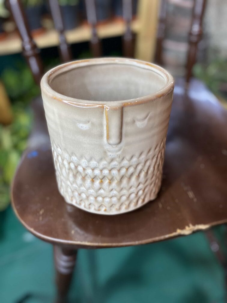 Zdjęcie doniczki Osłonka Makak krem 12x14 cm ujęcie 3