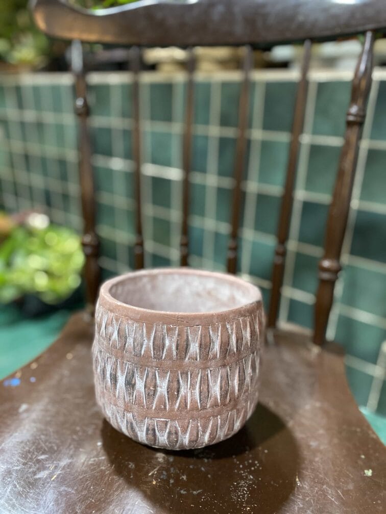 Zdjęcie Osłonka Mahoń 13x12 cm w kategorii doniczki, ujęcie 2