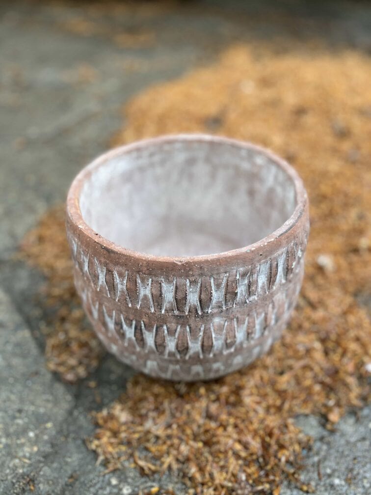 Zdjęcie Osłonka Mahoń 17x15 cm w kategorii doniczki, ujęcie 2