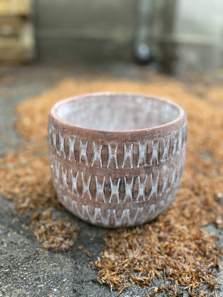 Zdjęcie Osłonka Mahoń 17x15 cm w kategorii doniczki, ujęcie 3