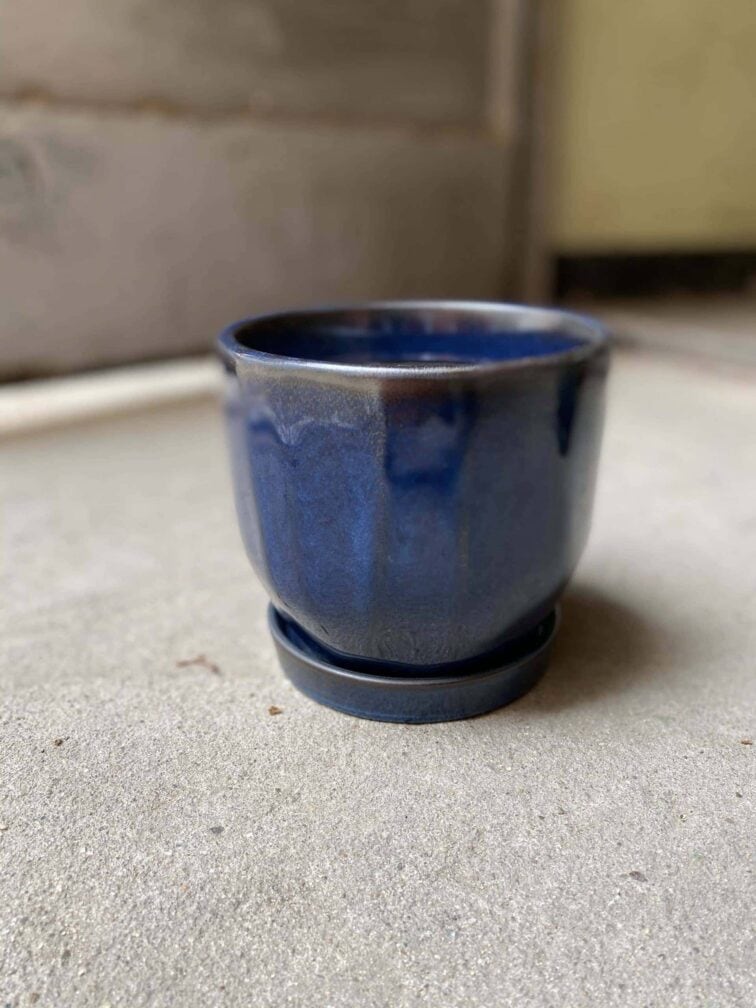 Zdjęcie Doniczka Granatowe Niebo 13x13 cm w kategorii doniczki, ujęcie 1