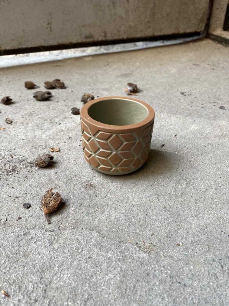Zdjęcie Osłonka Cegła 6x6 cm w kategorii doniczki, ujęcie 3