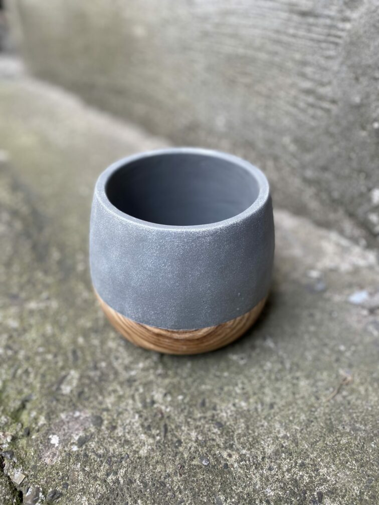 Zdjęcie Osłonka Grey Collar 12x13 cm w kategorii doniczki, ujęcie 3