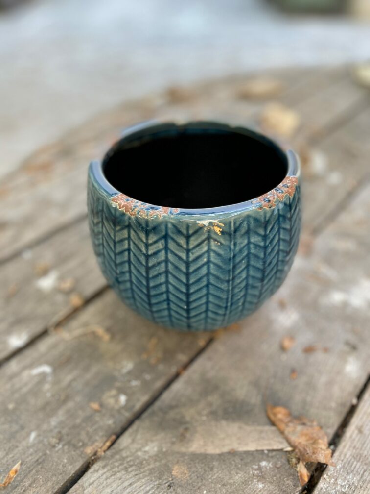 Zdjęcie Osłonka Lazur 12x12 cm w kategorii doniczki, ujęcie 3