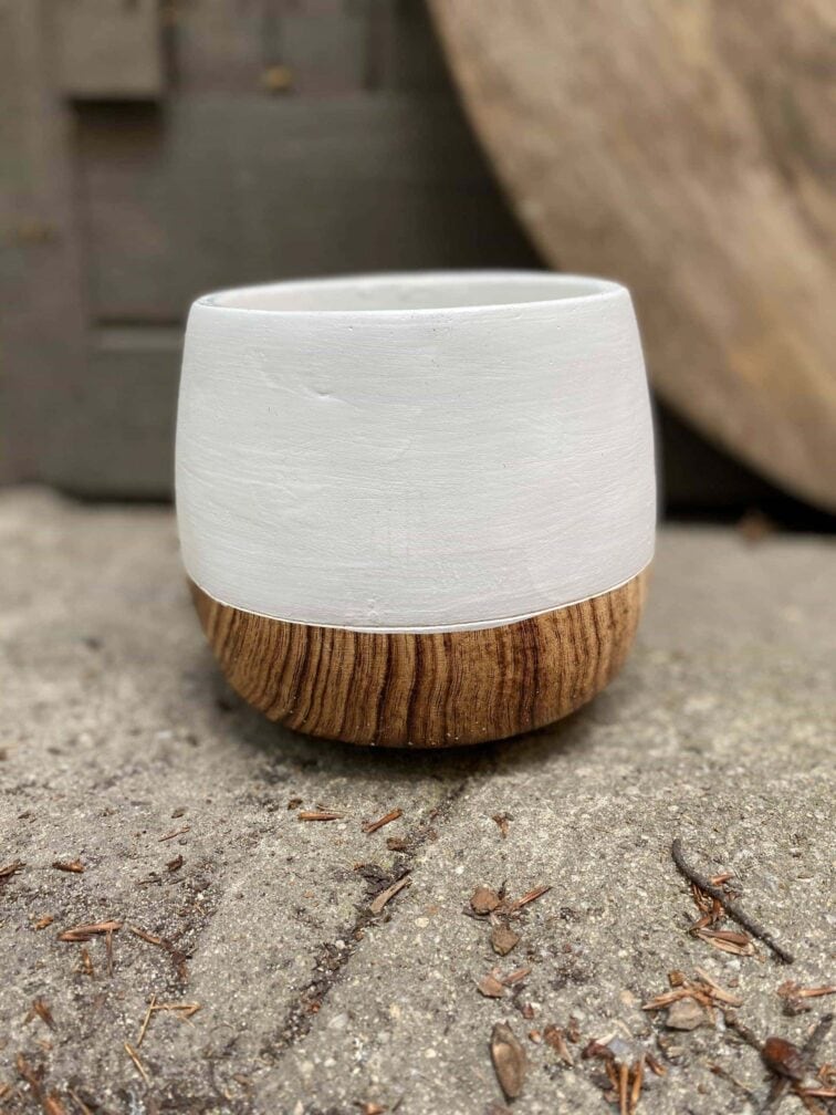 Zdjęcie Osłonka White Collar 12x13 cm w kategorii doniczki, ujęcie 1