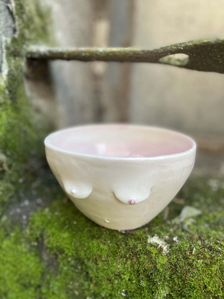 Zdjęcie Osłonka Boginki Beige Bowl 12x8 cm w kategorii doniczki, ujęcie 2