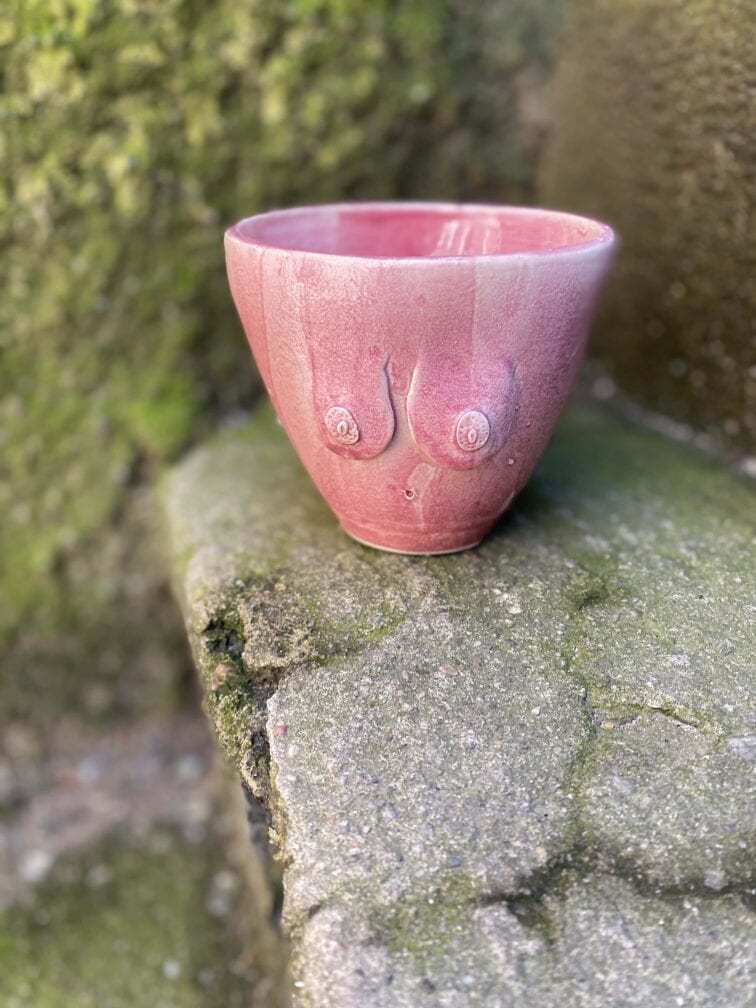Zdjęcie Osłonka Boginki Pink Cup 9x9 cm w kategorii doniczki, ujęcie 1