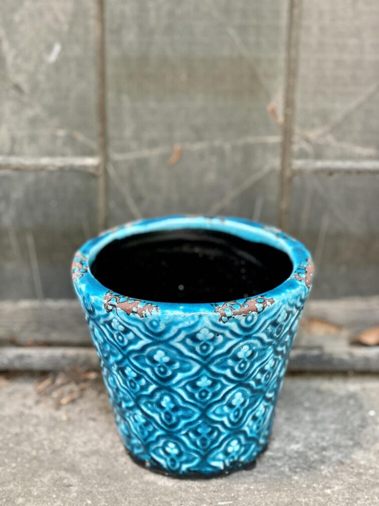 Zdjęcie Osłonka Modra 12x13 cm w kategorii doniczki, ujęcie 3