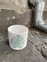 Zdjęcie doniczki lub oslonki: Osłonka Leaf 12x12 cm, ujęcie 2