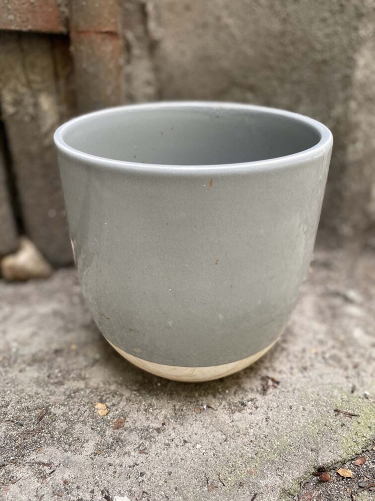 Zdjęcie doniczki lub oslonki: Osłonka Grey Woody 13x13 cm, ujęcie 3