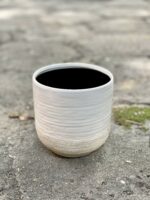 Zdjęcie doniczki lub oslonki: Osłonka White Spin 12x13 cm, ujęcie 3