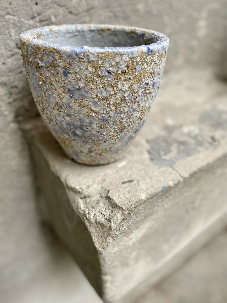 Zdjęcie doniczki lub oslonki: Osłonka Stone Age 12x15 cm, ujęcie 3
