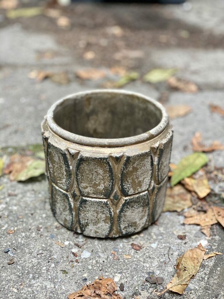 Zdjęcie doniczki lub oslonki: Osłonka Gold Dwarf 10x12 cm, ujęcie 1