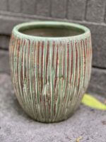 Zdjęcie doniczki lub oslonki: Osłonka Cinder Green 16x22 cm, ujęcie 1