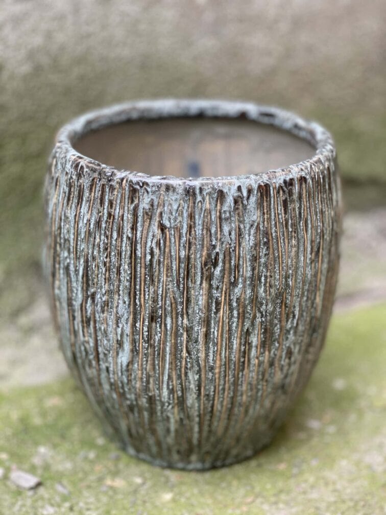 Zdjęcie doniczki lub oslonki: Osłonka Cinder Grey 16x22 cm, ujęcie 1