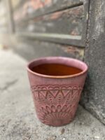 Zdjęcie doniczki lub oslonki: Osłonka Boho karmin 15x16 cm, ujęcie 3