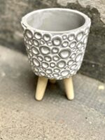 Zdjęcie doniczki lub oslonki: Osłonka Bubble Mini 9x9 cm, ujęcie 1