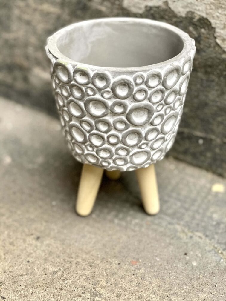 Zdjęcie doniczki lub oslonki: Osłonka Bubble Mini 9x9 cm, ujęcie 1