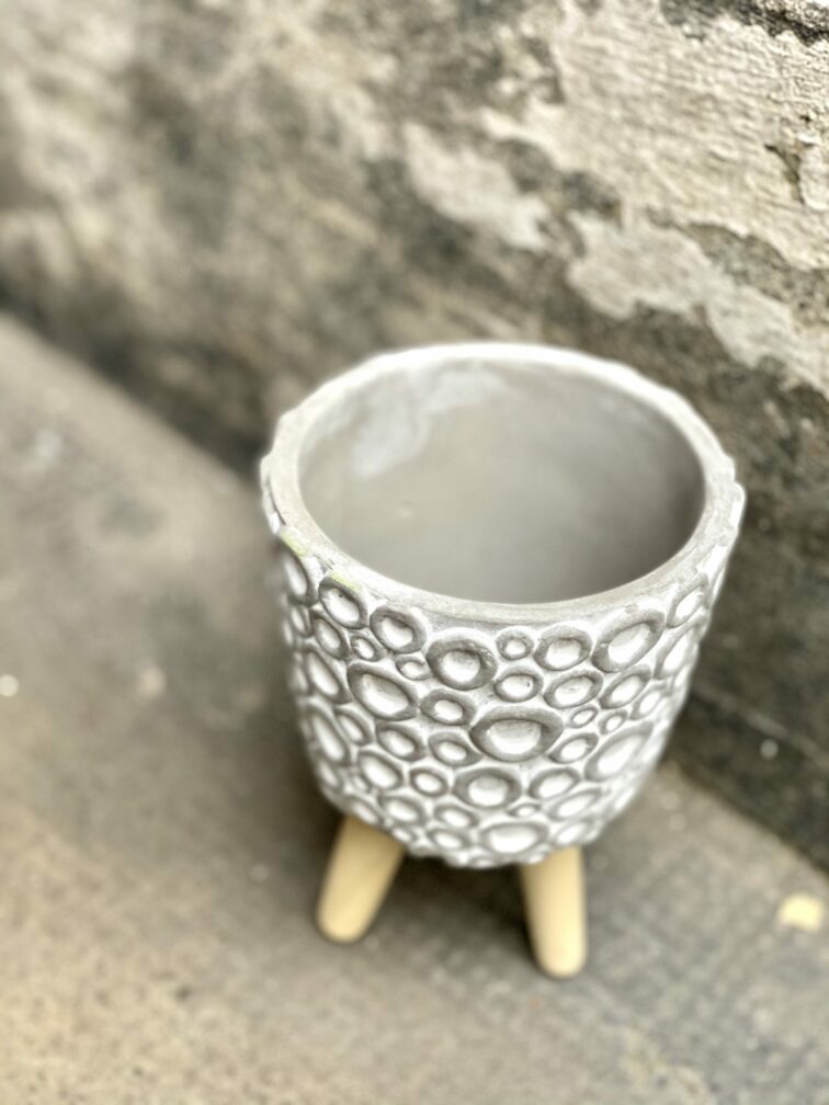 Zdjęcie doniczki lub oslonki: Osłonka Bubble Mini 9x9 cm, ujęcie 3