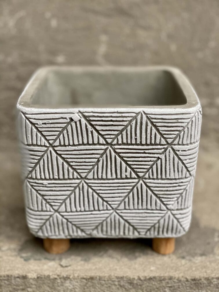 Zdjęcie doniczki lub oslonki: Osłonka Geometric 11x10 cm, ujęcie 1