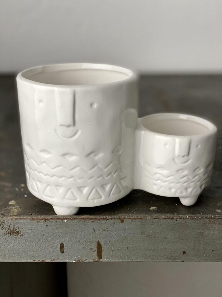 Zdjęcie doniczki lub oslonki: Osłonka Twins 6x5 cm, ujęcie 1