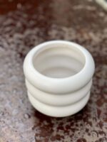 Zdjęcie doniczki lub oslonki: Osłonka Ponton White 9x12&nbsp;cm, ujęcie 3