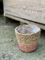 Zdjęcie doniczki lub oslonki: Osłonka Basket 13x13&nbsp;cm, ujęcie 1