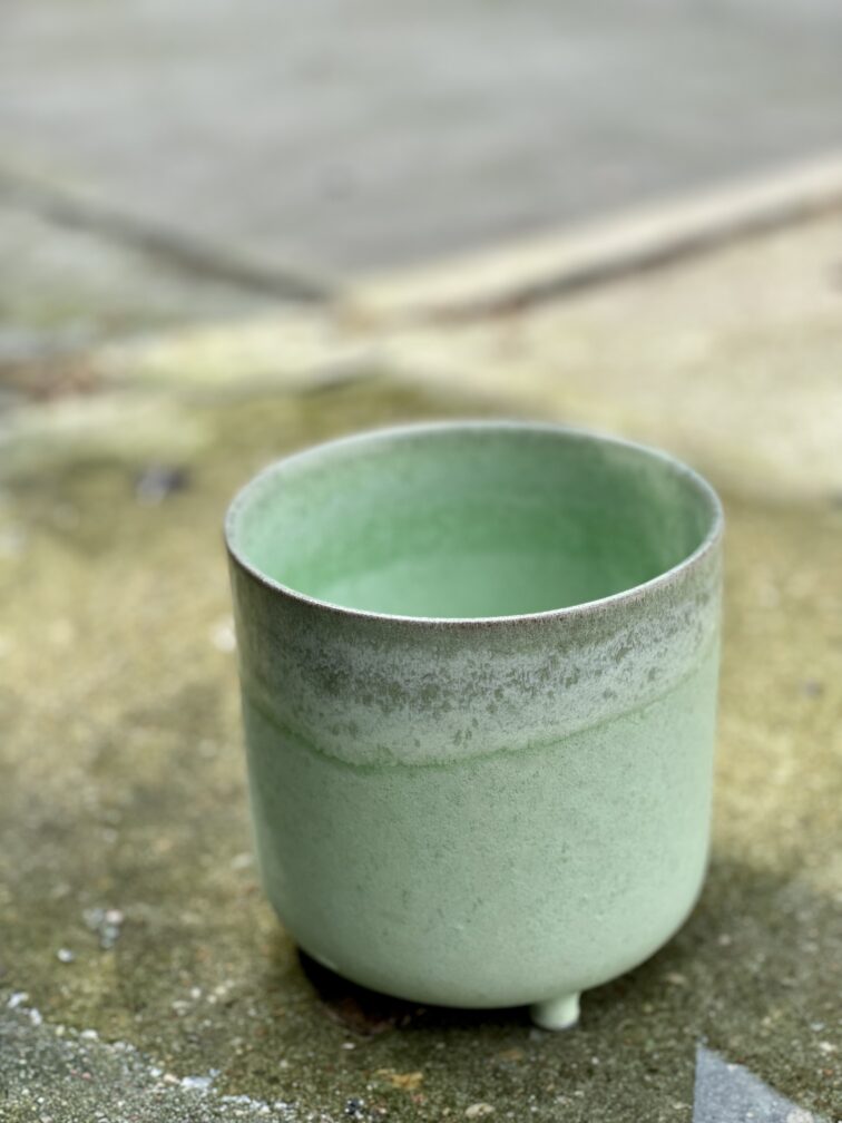 Zdjęcie doniczki lub oslonki: Osłonka Arctic Green 11x12&nbsp;cm, ujęcie 1