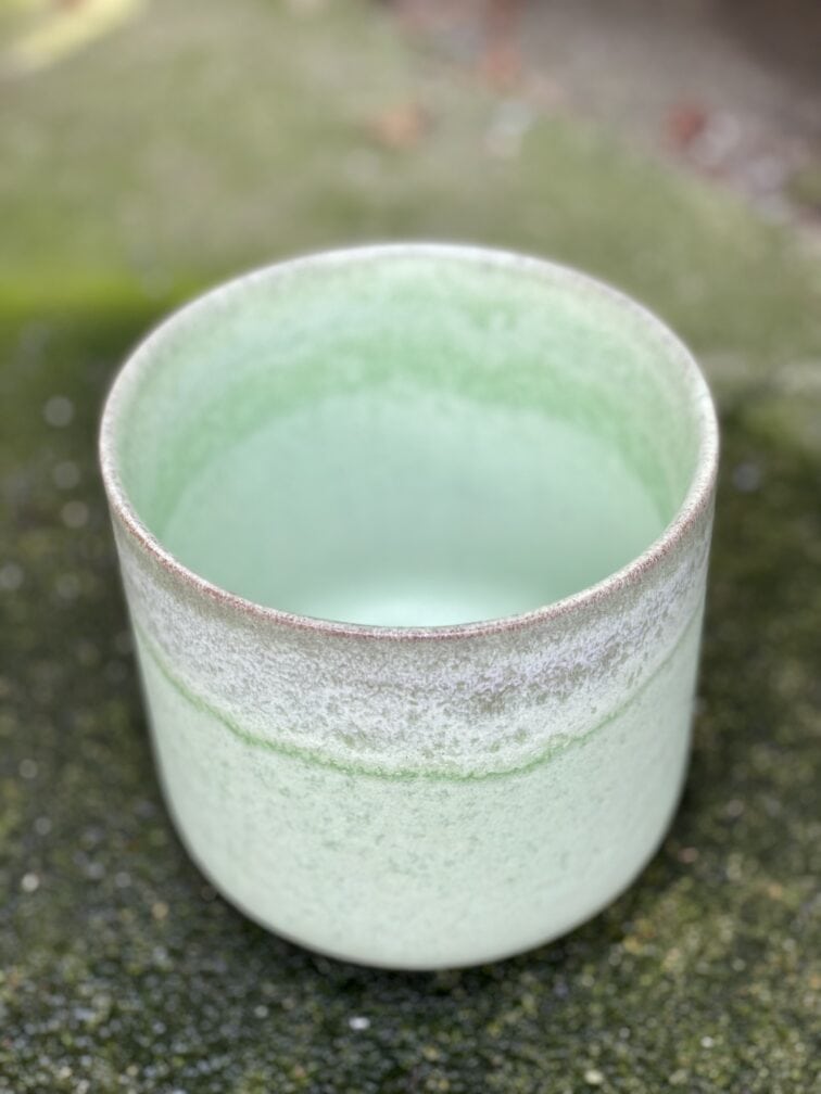 Zdjęcie doniczki lub oslonki: Osłonka Arctic Green 11x12&nbsp;cm, ujęcie 3