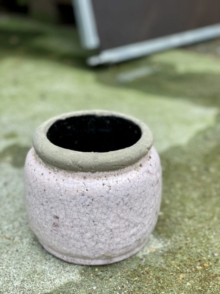 Zdjęcie doniczki lub oslonki: Osłonka Pink Glaze 10x13&nbsp;cm, ujęcie 1