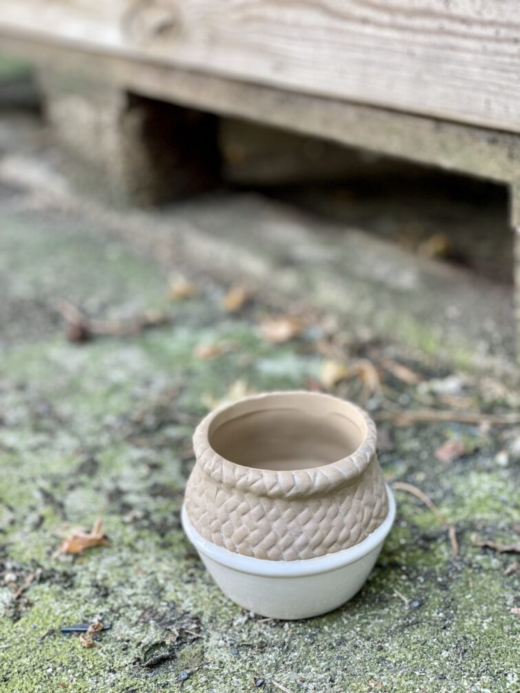 Zdjęcie doniczki lub oslonki: Osłonka Plecionka 6x7&nbsp;cm, ujęcie 1