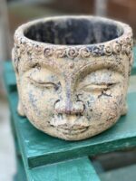Zdjęcie doniczki lub oslonki: Osłonka Buddha 11x11&nbsp;cm, ujęcie 1
