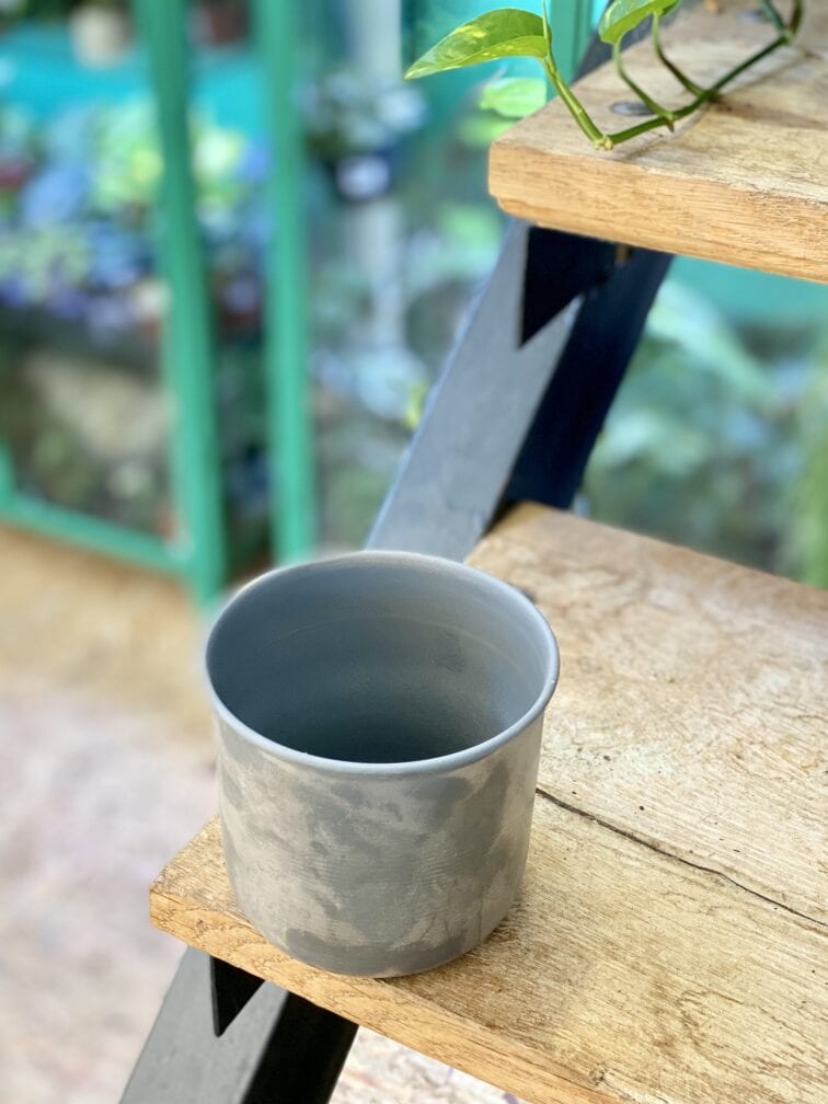 Zdjęcie doniczki lub oslonki: Osłonka metalowa Aluminium Ib Laursen 10x9&nbsp;cm, ujęcie 3