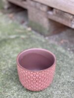Zdjęcie doniczki lub oslonki: Retro Pink 9x9&nbsp;cm, ujęcie 3