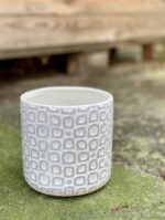 Zdjęcie doniczki lub oslonki: Osłonka Ice Cube 12x13&nbsp;cm, ujęcie 1