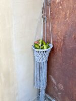 Zdjęcie doniczki lub oslonki: Makrama Bloomingville 17x13&nbsp;cm, ujęcie 2