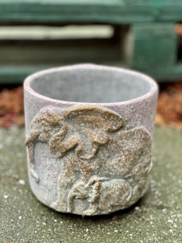 Zdjęcie doniczki lub oslonki: Osłonka Elephas 15x16&nbsp;cm, ujęcie 1