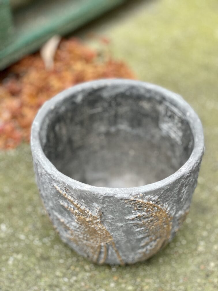 Zdjęcie doniczki lub oslonki: Osłonka Gold Grain 15x16&nbsp;cm, ujęcie 3