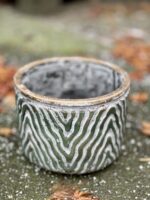Zdjęcie doniczki lub oslonki: Osłonka Olive Grey 12x11&nbsp;cm, ujęcie 1