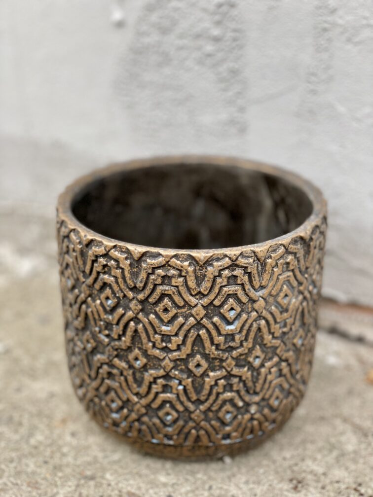 Zdjęcie doniczki lub oslonki: Osłonka Antique 14x15&nbsp;cm, ujęcie 1