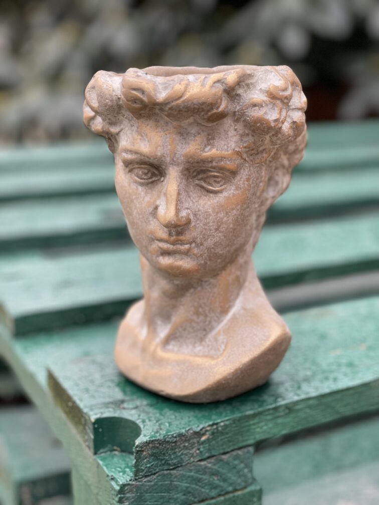Zdjęcie doniczki lub oslonki: Osłonka Kajus Gold 7x15&nbsp;cm, ujęcie 1