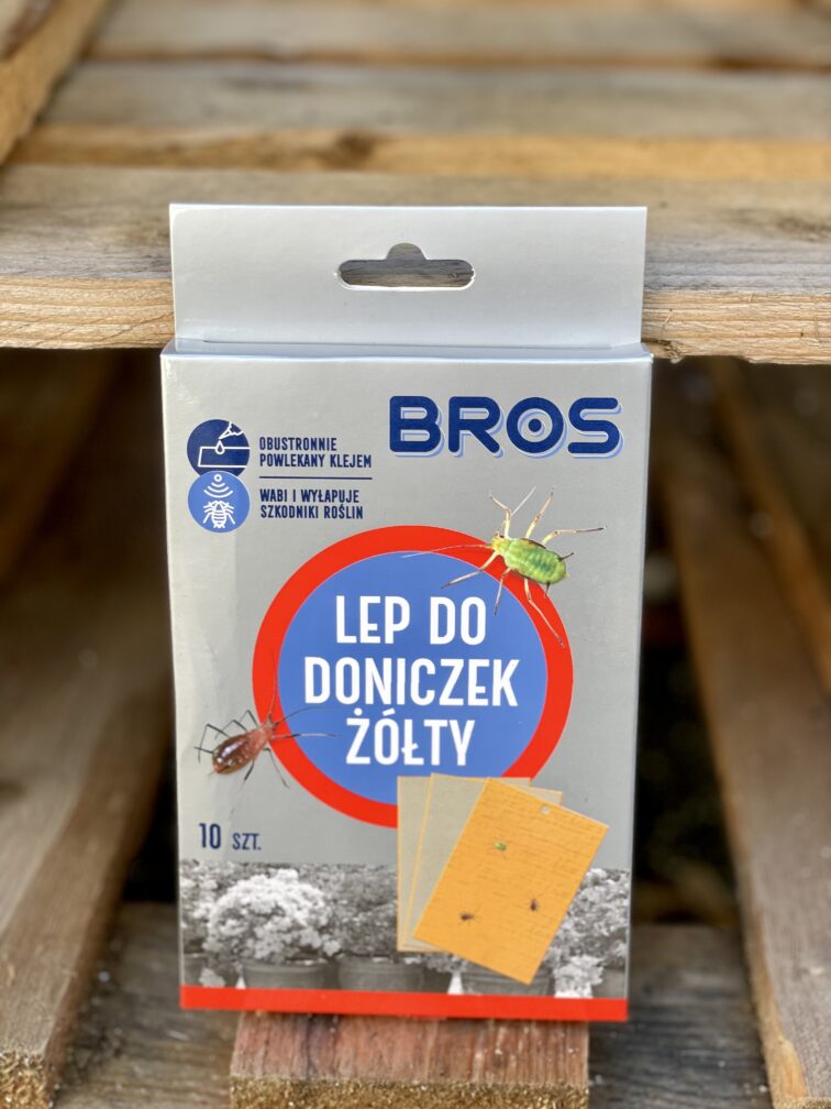 Zdjęcie akcesoria Lep do doniczek żółty Bros 10 szt., ujęcie 1