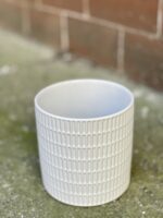 Zdjęcie doniczki lub oslonki: Osłonka Yorshka White 12x13&nbsp;cm, ujęcie 3
