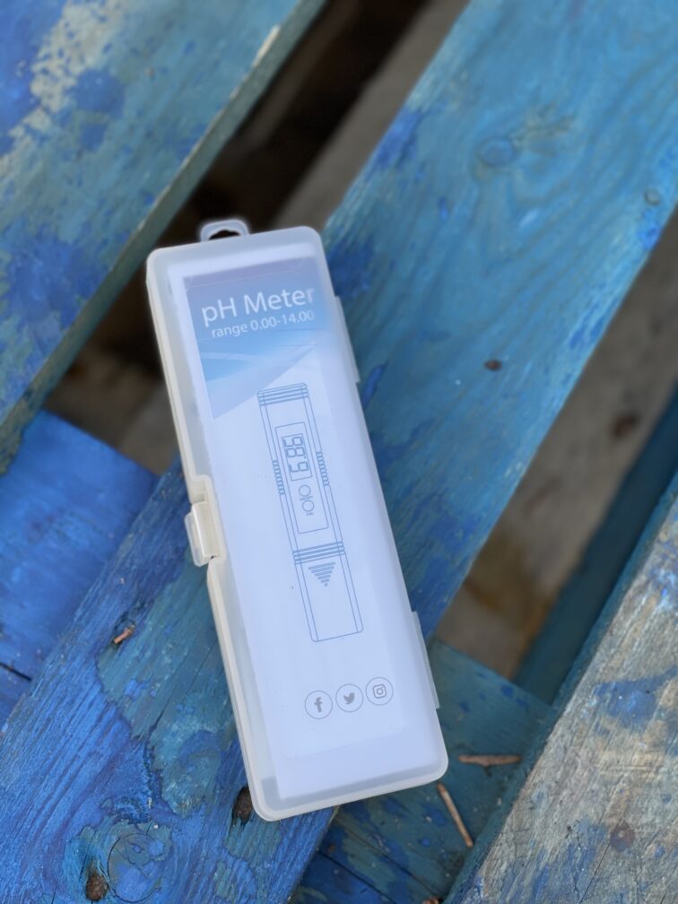 Zdjęcie akcesoria Elektroniczny miernik 2w1 pH Metr żółty, ujęcie 2