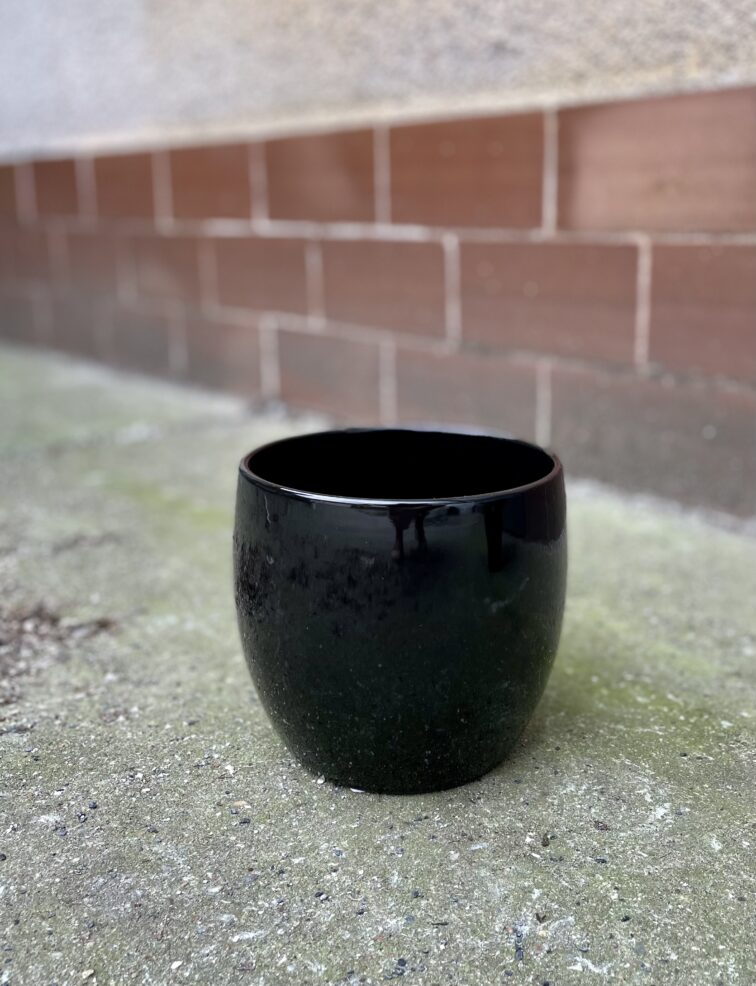 Zdjęcie doniczki lub oslonki: Osłonka Black Ball 15x15&nbsp;cm, ujęcie 1