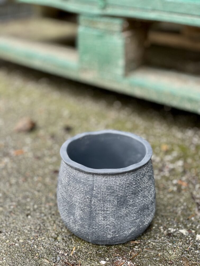 Zdjęcie doniczki lub oslonki: Osłonka Juta 8 × 9 cm, ujęcie 1