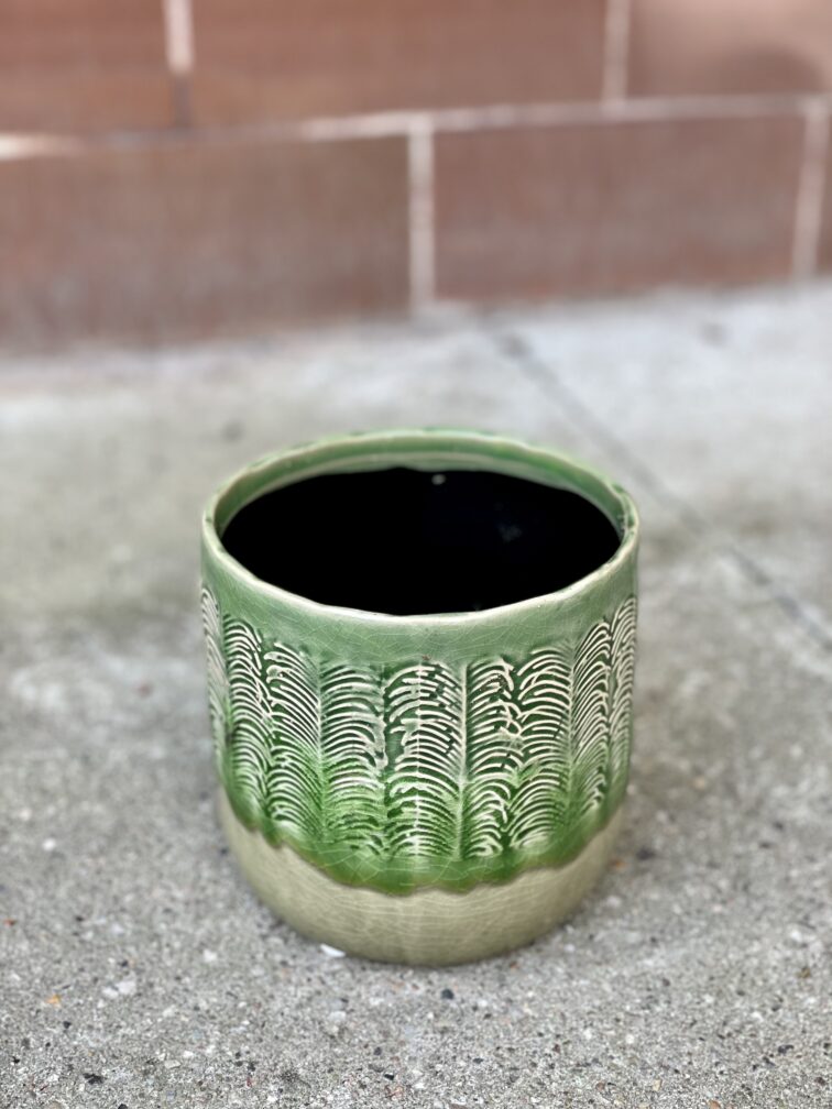 Zdjęcie doniczki lub oslonki: Osłonka Tundra 12 × 12 cm, ujęcie 1