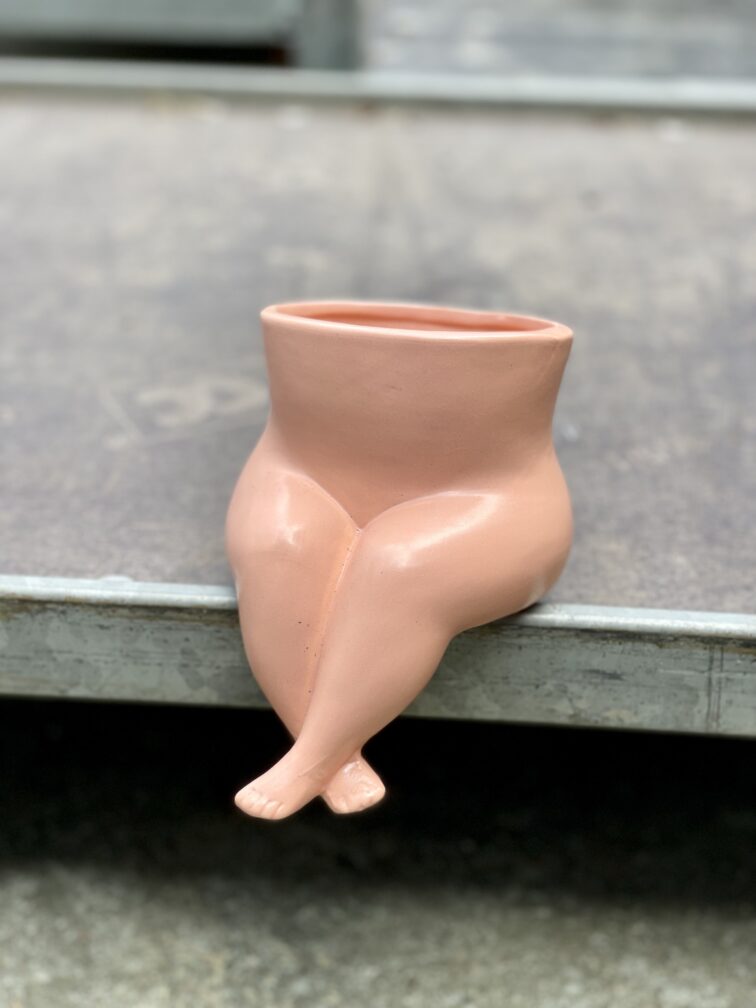 Zdjęcie doniczki lub oslonki: Osłonka Pupi różowa 6 × 7 cm, ujęcie 1