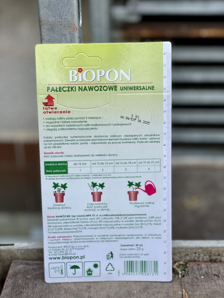 Zdjęcie akcesoria Pałeczki uniwersalne Biopon, ujęcie 2