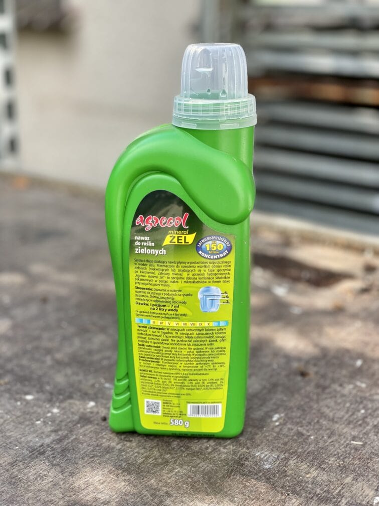 Zdjęcie akcesoria Żel do zielonych Agrecol 580g 580 g, ujęcie 2